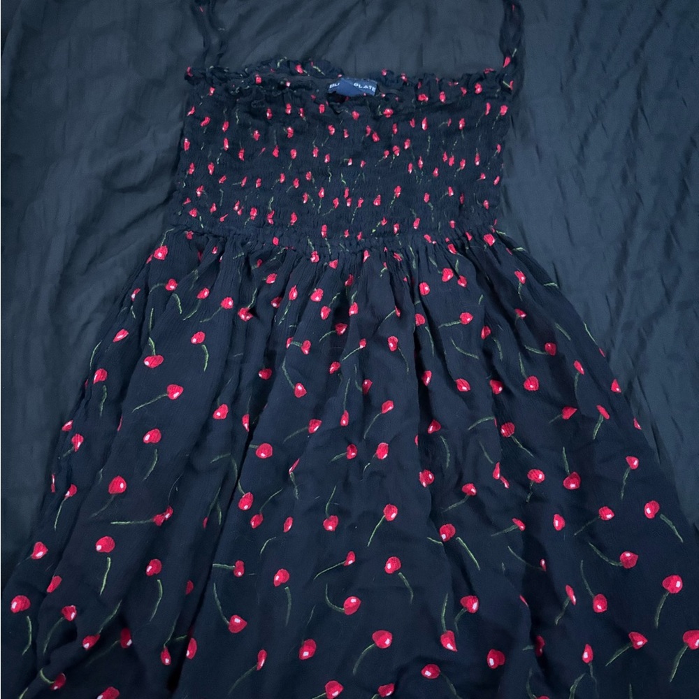 Cherry Print Mini Dress